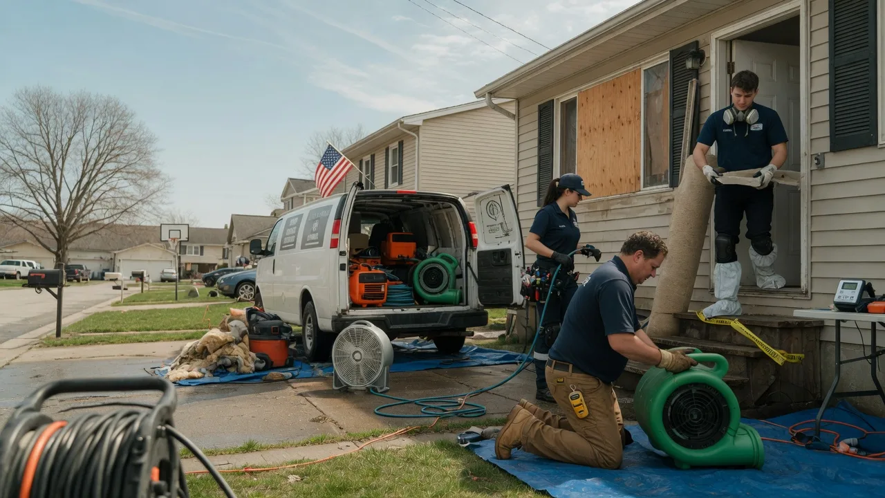 Water Damage Restoration in Newhebron, MS near me